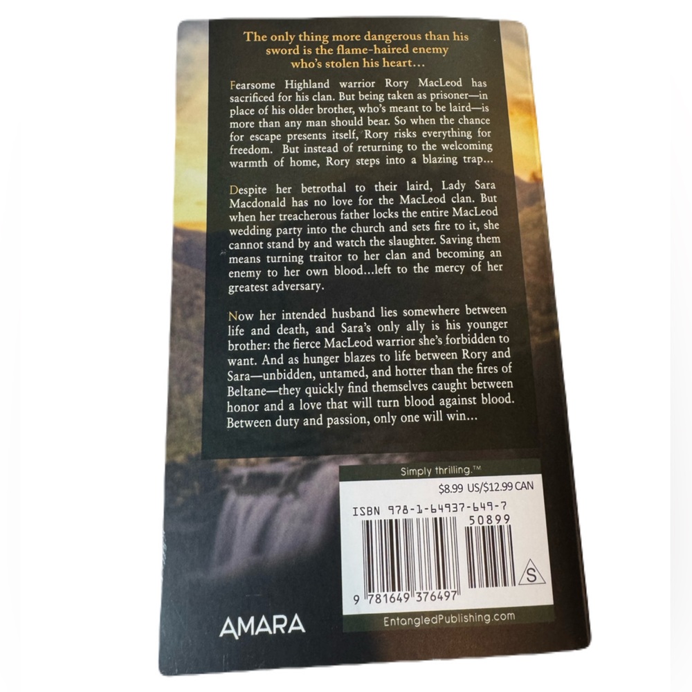 The Highlander's Wild Flame by Heather McCollum Book - Picture 2 of 4